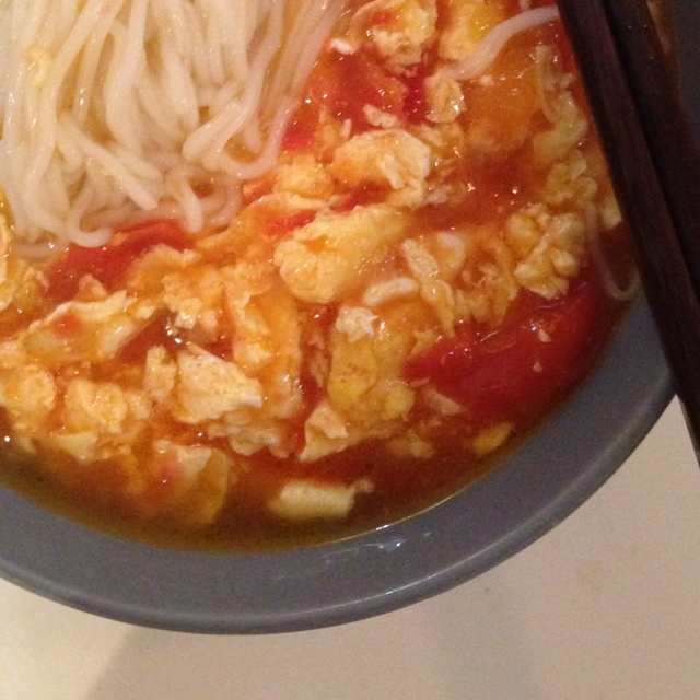 西红柿鸡蛋面