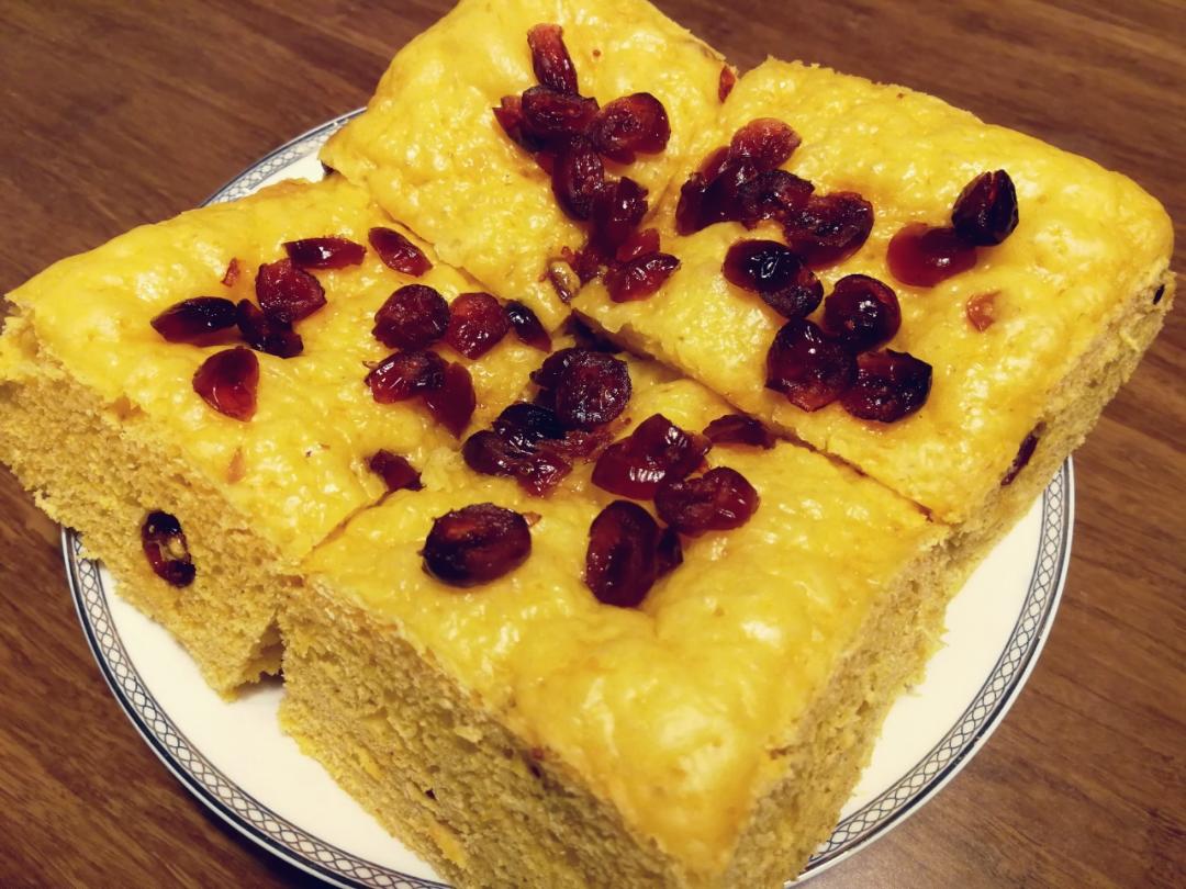 黑加仑南瓜发糕