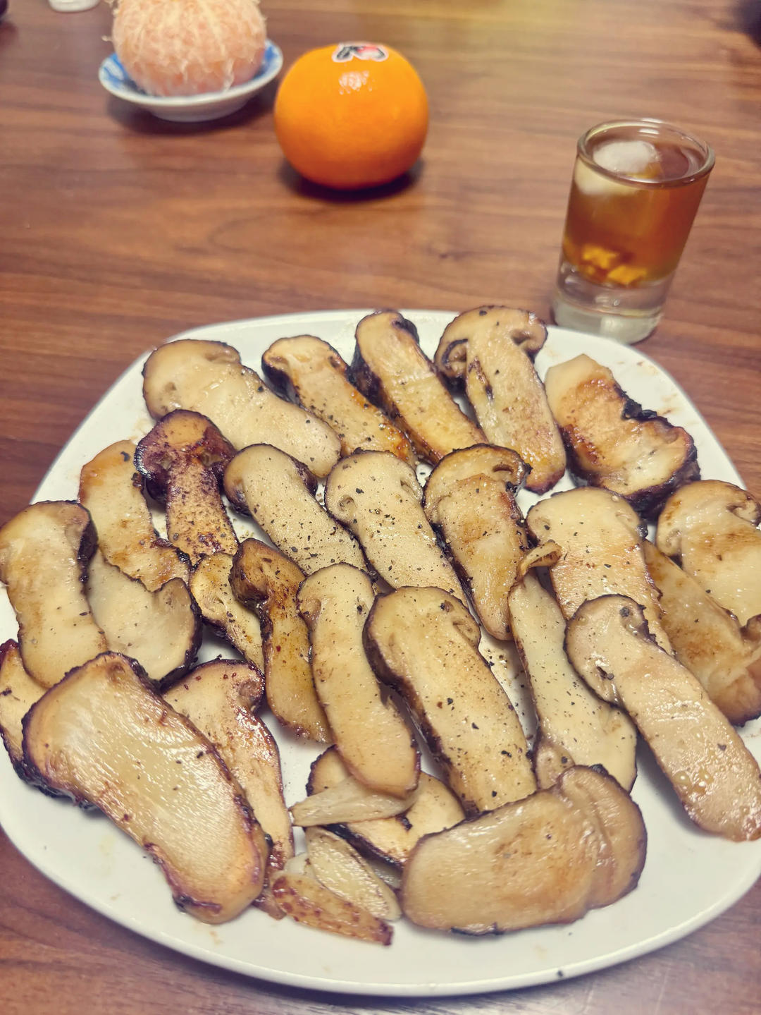 黄油煎松茸