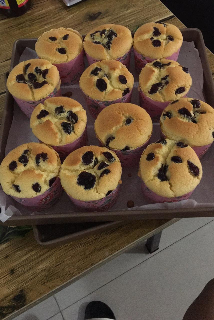 软绵绵戚风纸杯蛋糕