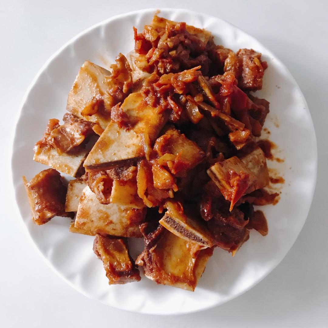 茄汁牛肋排