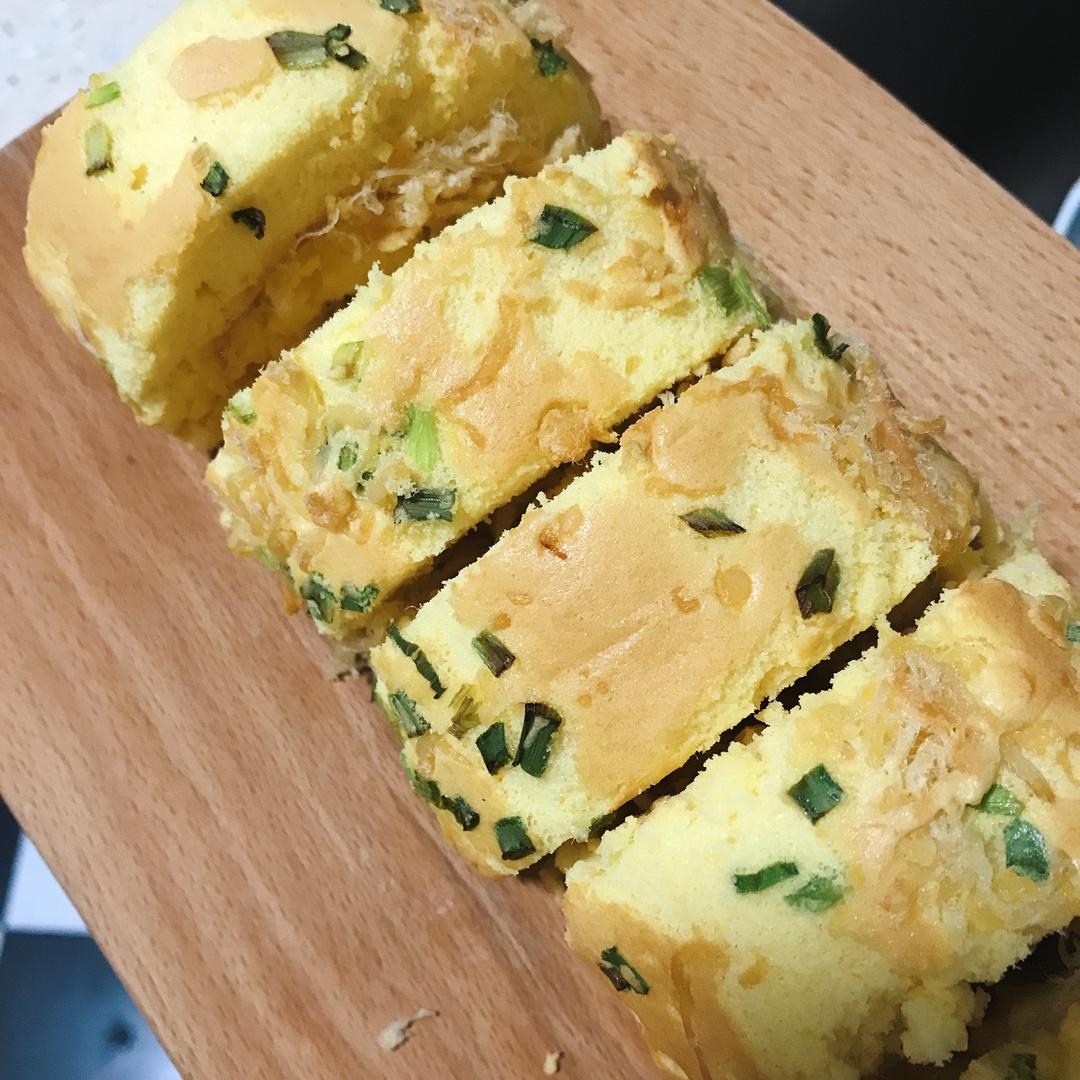 香葱肉松肥蛋糕卷～