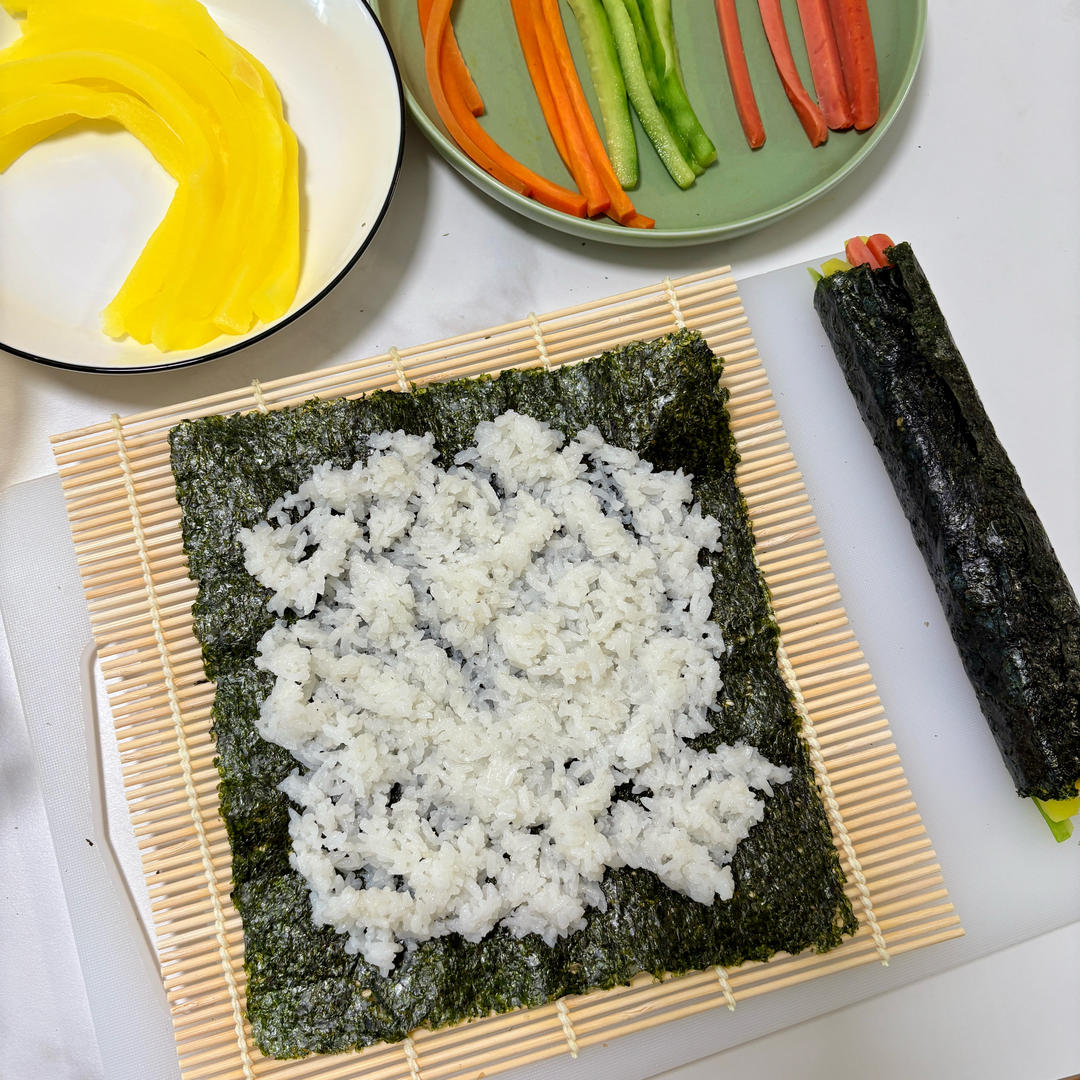 不会散的紫菜包饭