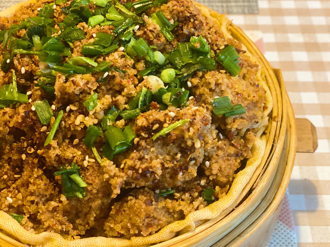 绝绝子！甩饭店几条街的粉蒸肉（粉蒸排骨）