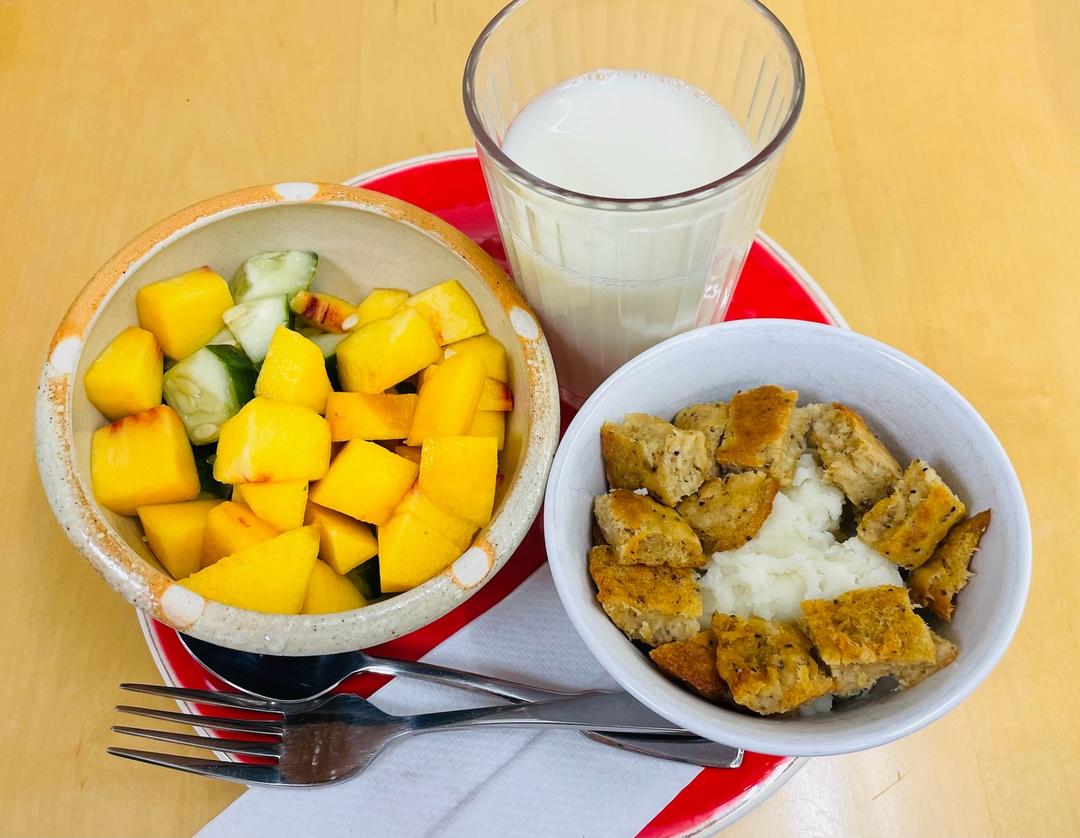 纯奶手撕吐司的做法 步骤1