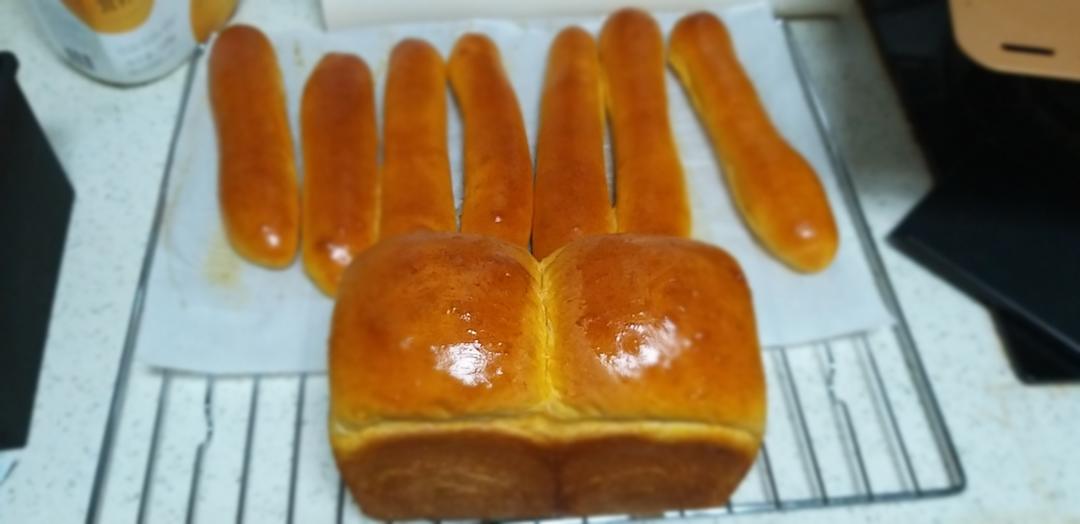 蜂蜜胡萝卜吐司