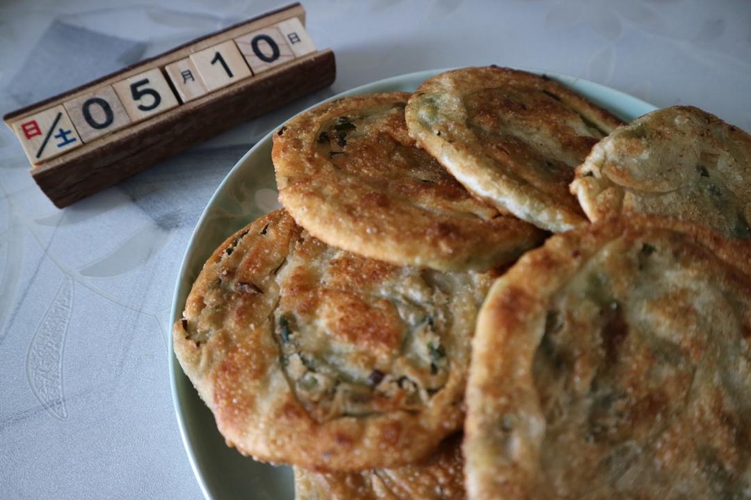 葱油饼（饺子皮）