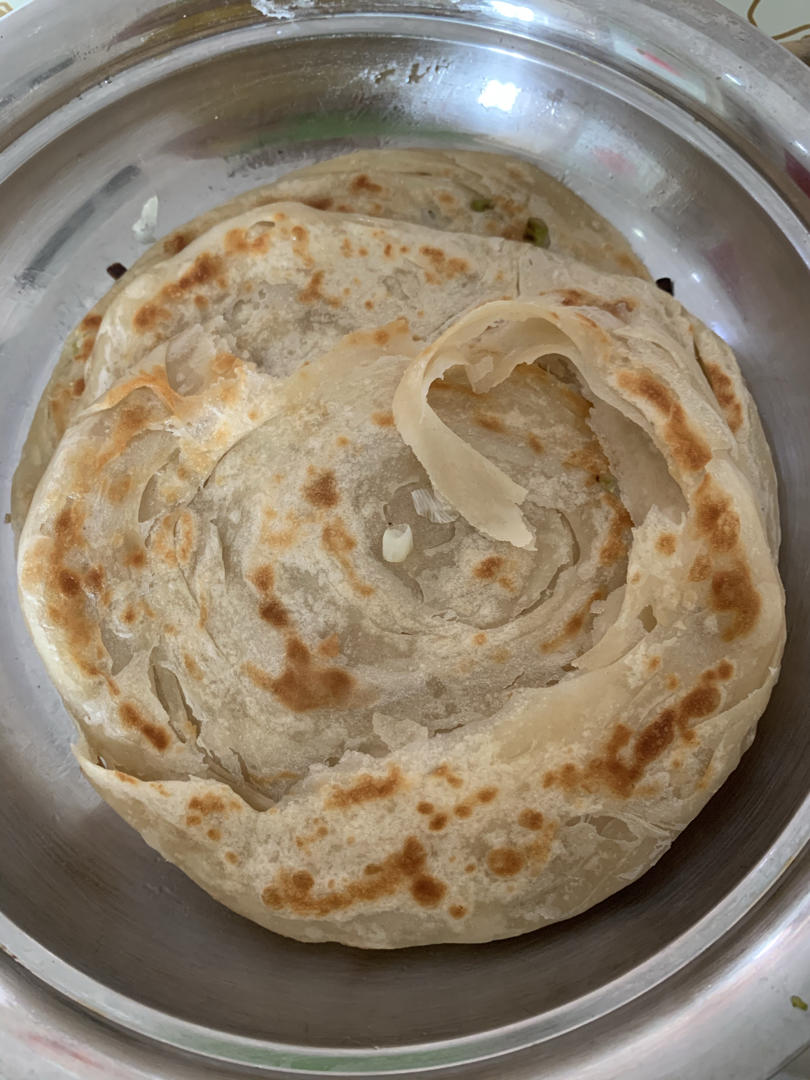 家常小油饼 凉了也不硬 柔软多层 附细节视频详解