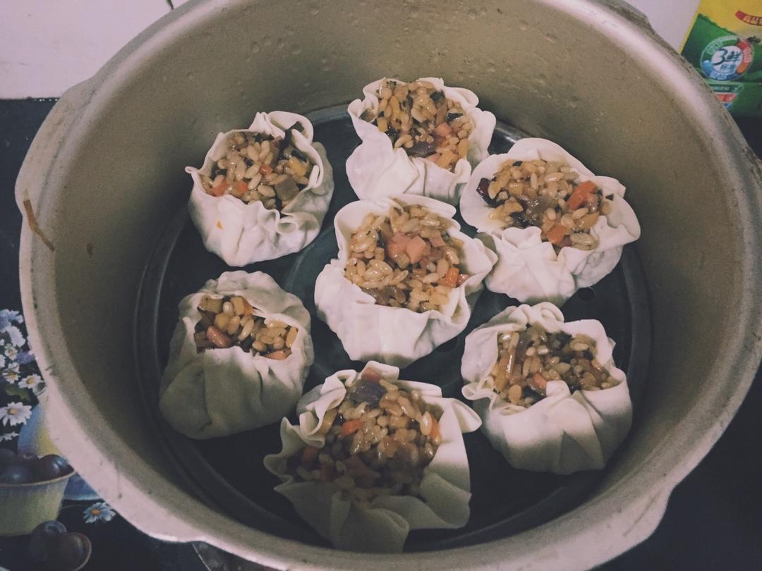 猪肉春笋糯米烧麦