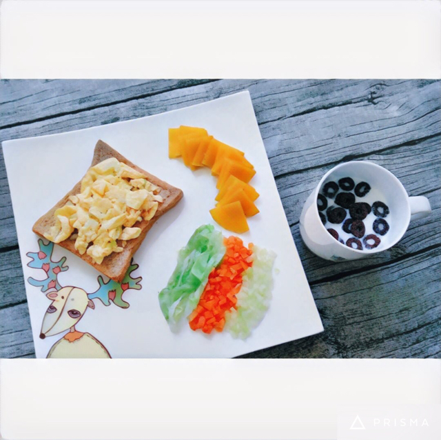 美式炒蛋 scrambled eggs