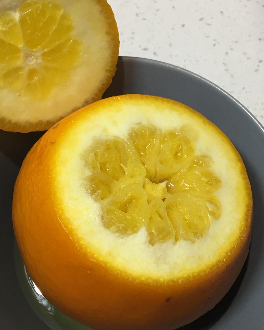 盐蒸橙子治疗咳嗽