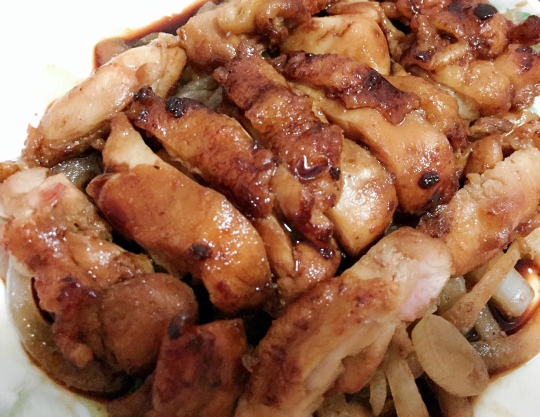 不用照烧酱的照烧鸡