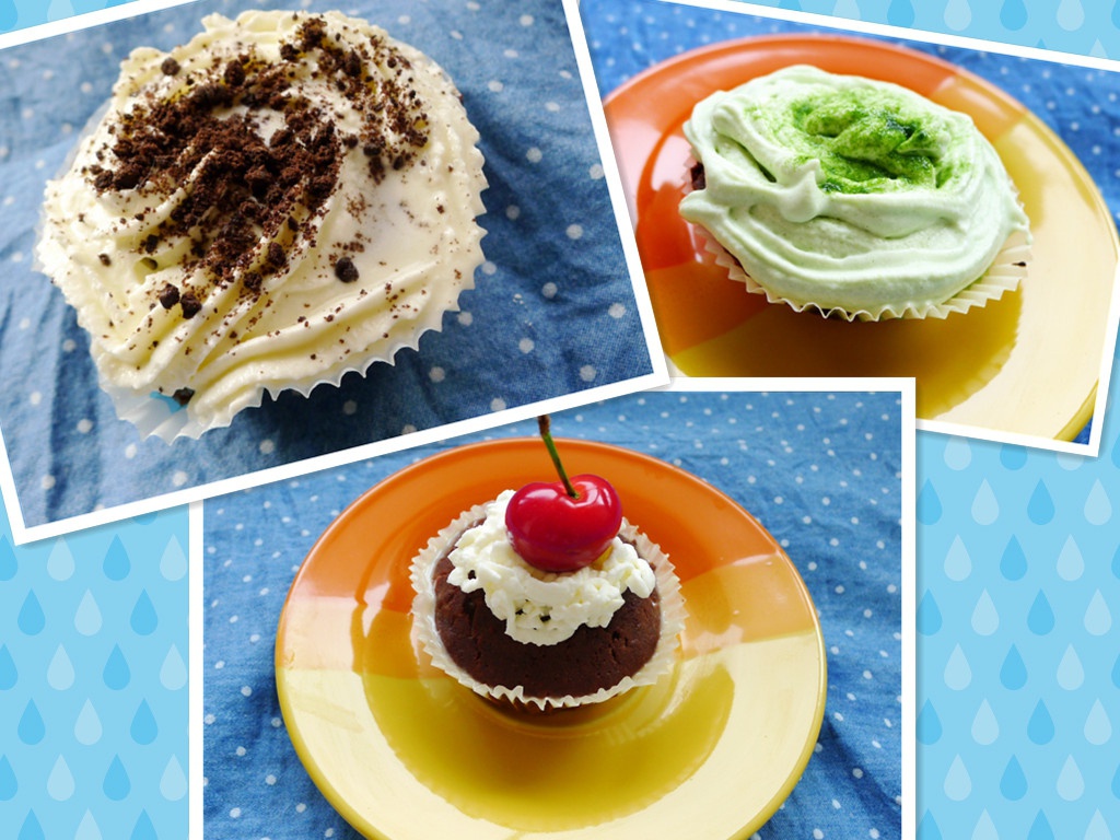 巧克力纸杯蛋糕