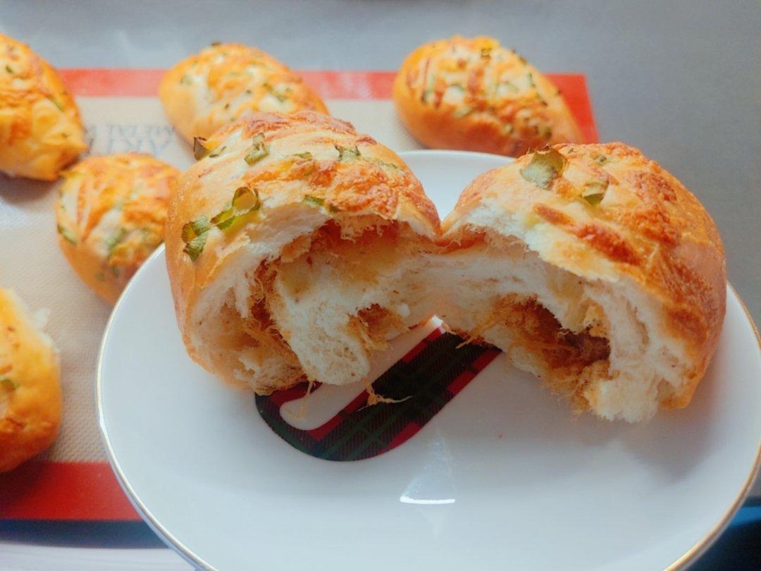 肉松沙拉酱面包（65度汤种）