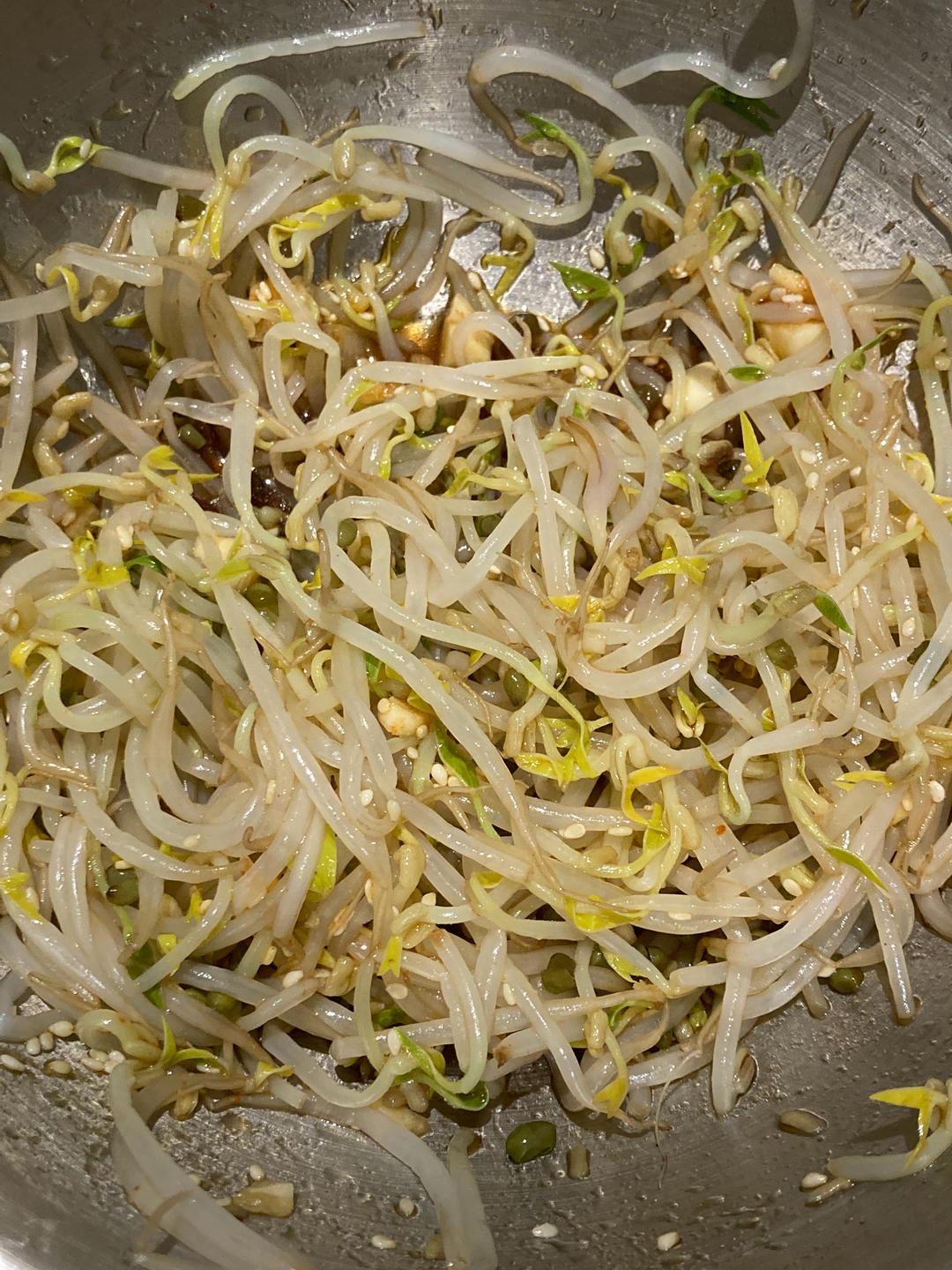 凉拌豆芽
