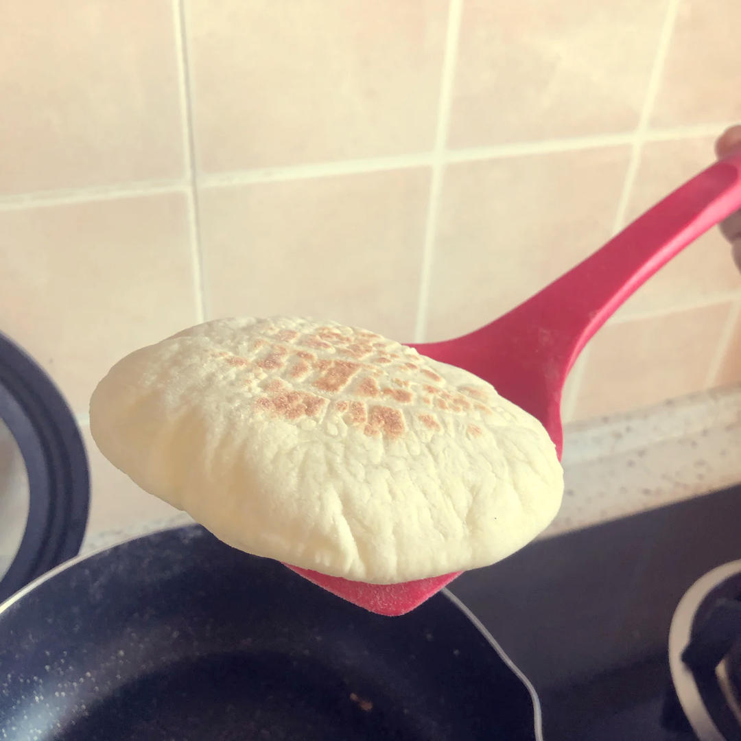 皮塔饼(pita bread）平底锅版本