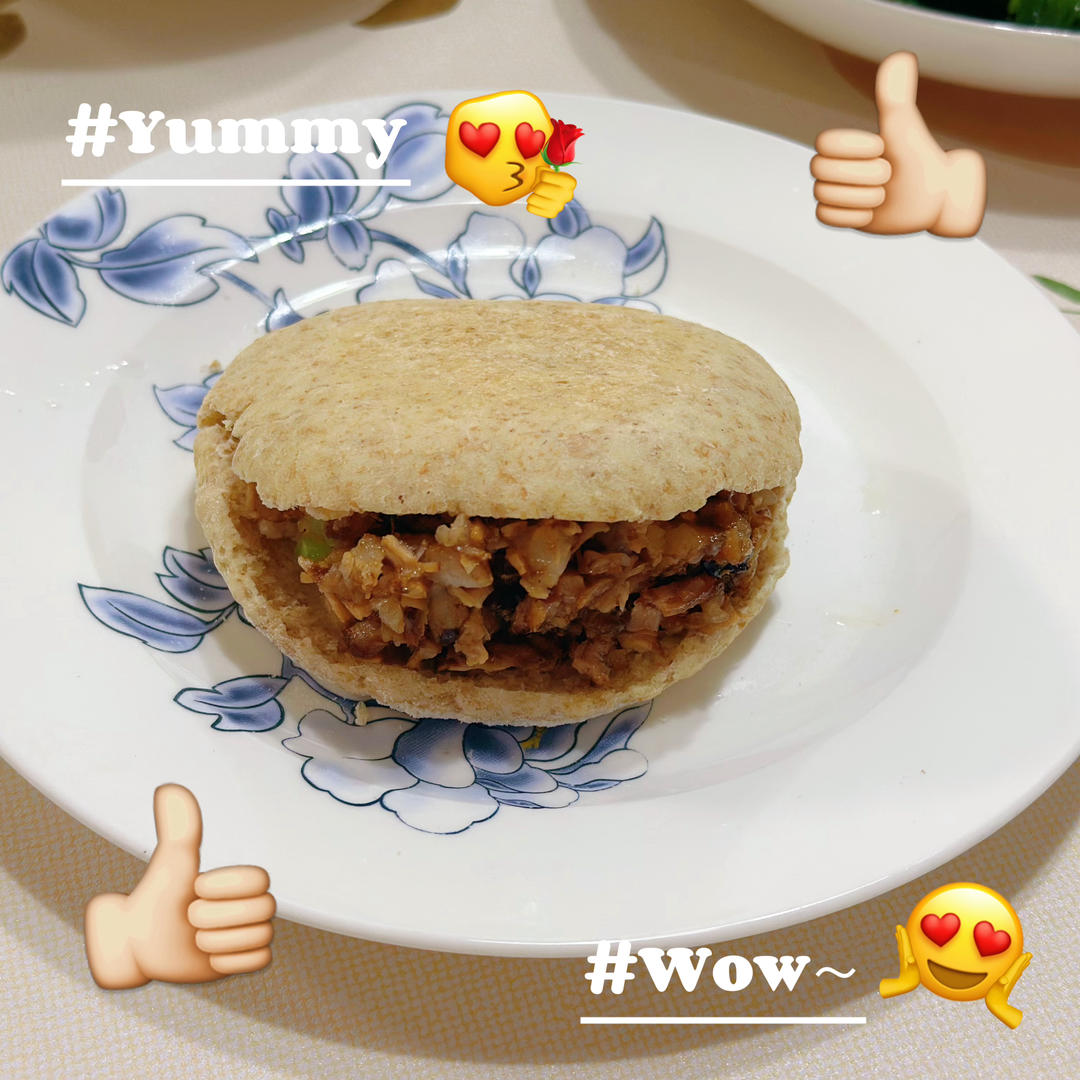 肉夹馍(白吉馍的制作)