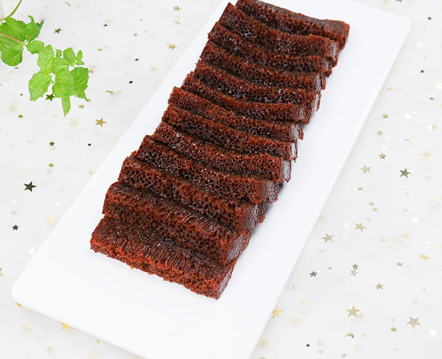 蜂巢蛋糕 密集恐惧症同学慎入的做法