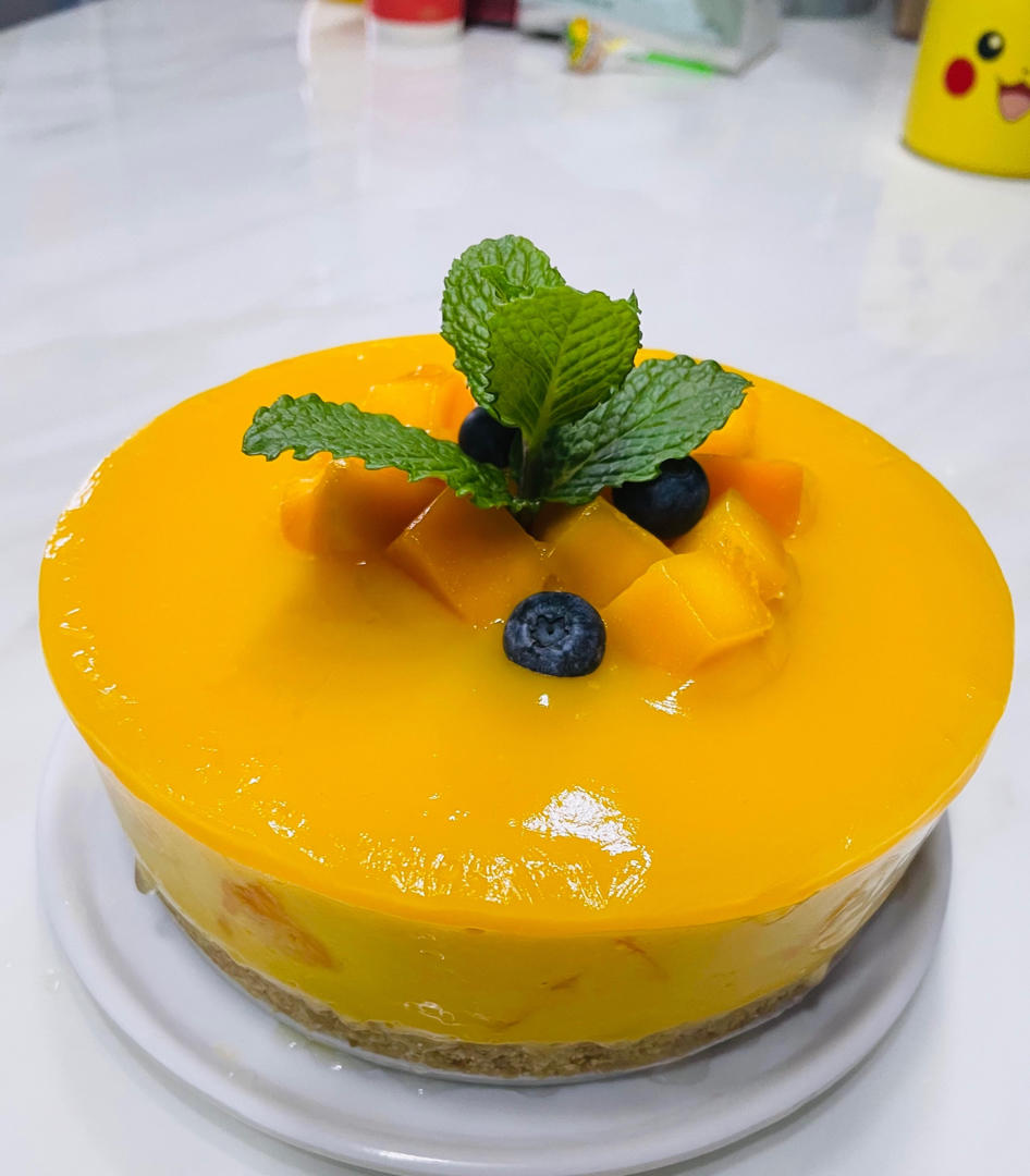 芒果酸奶慕斯（六寸无奶油版）