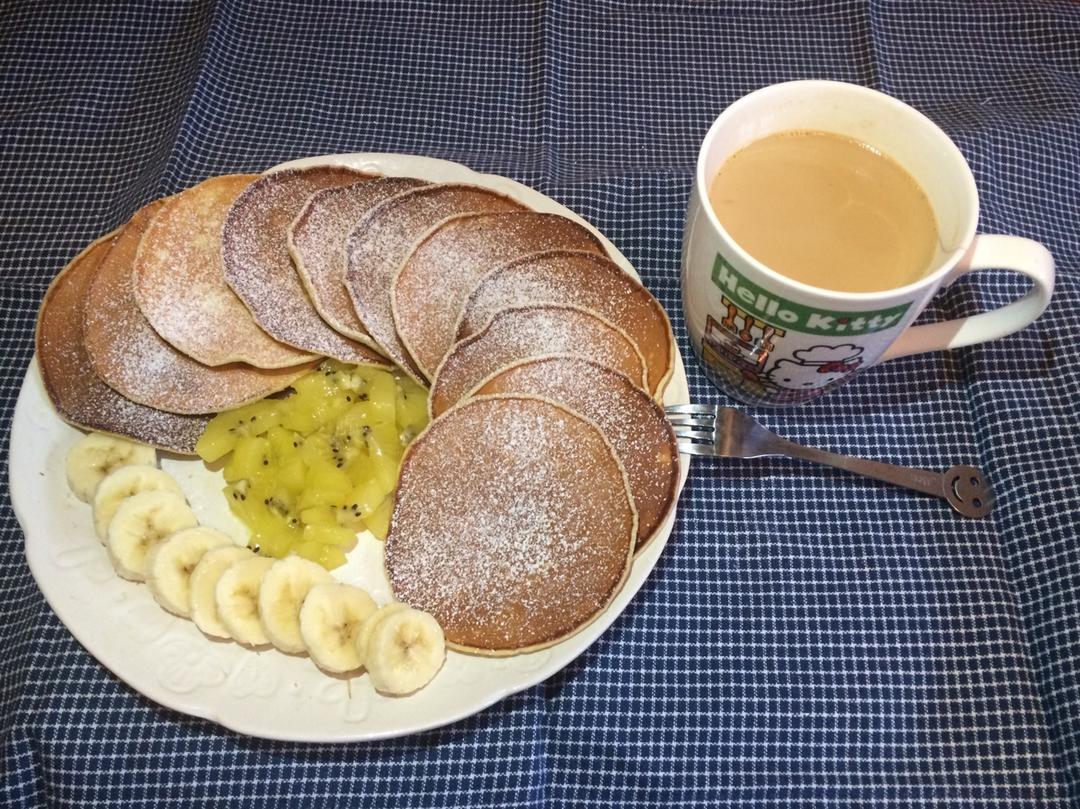 简单快手的软香松饼