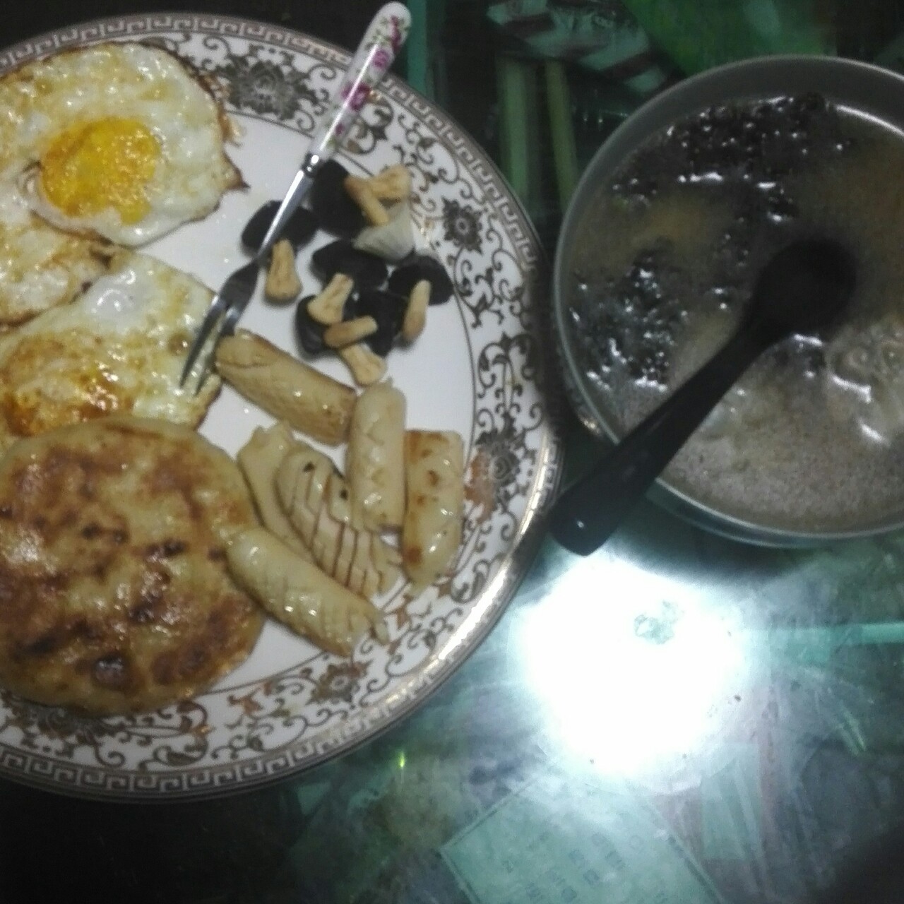 每天坚持为他做早餐