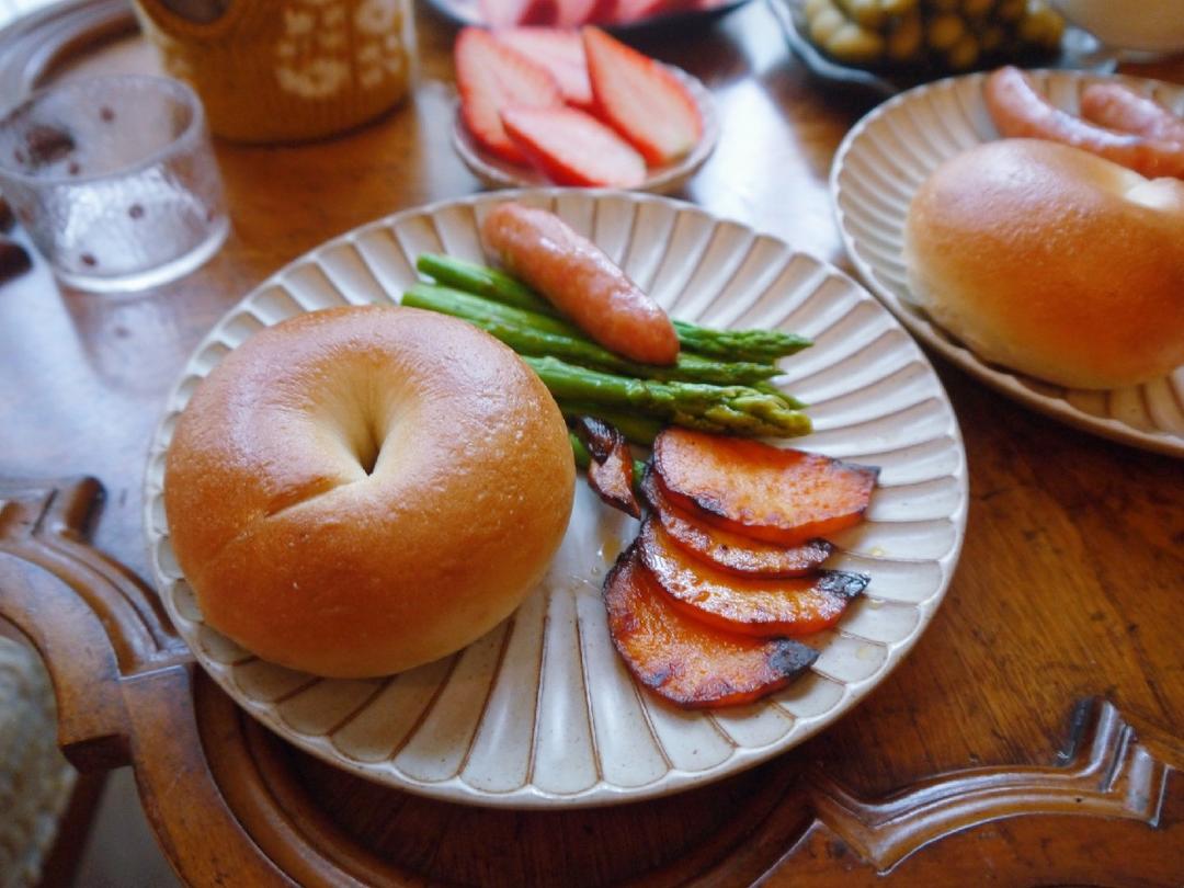 原味贝果🥯/黑芝麻贝果🥯