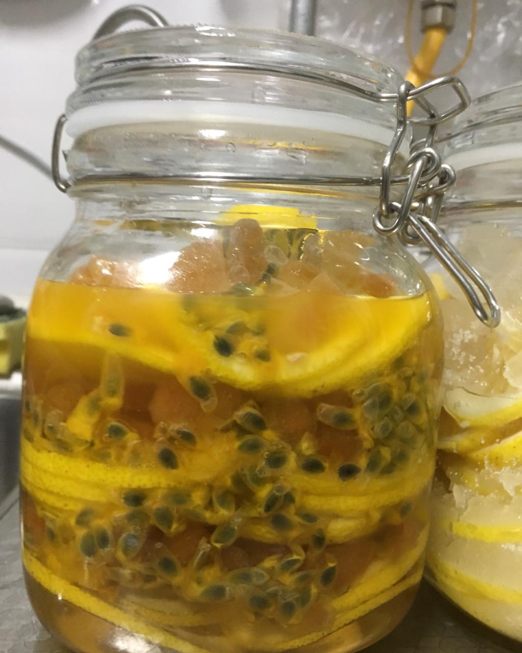 蜂蜜柠檬百香果
