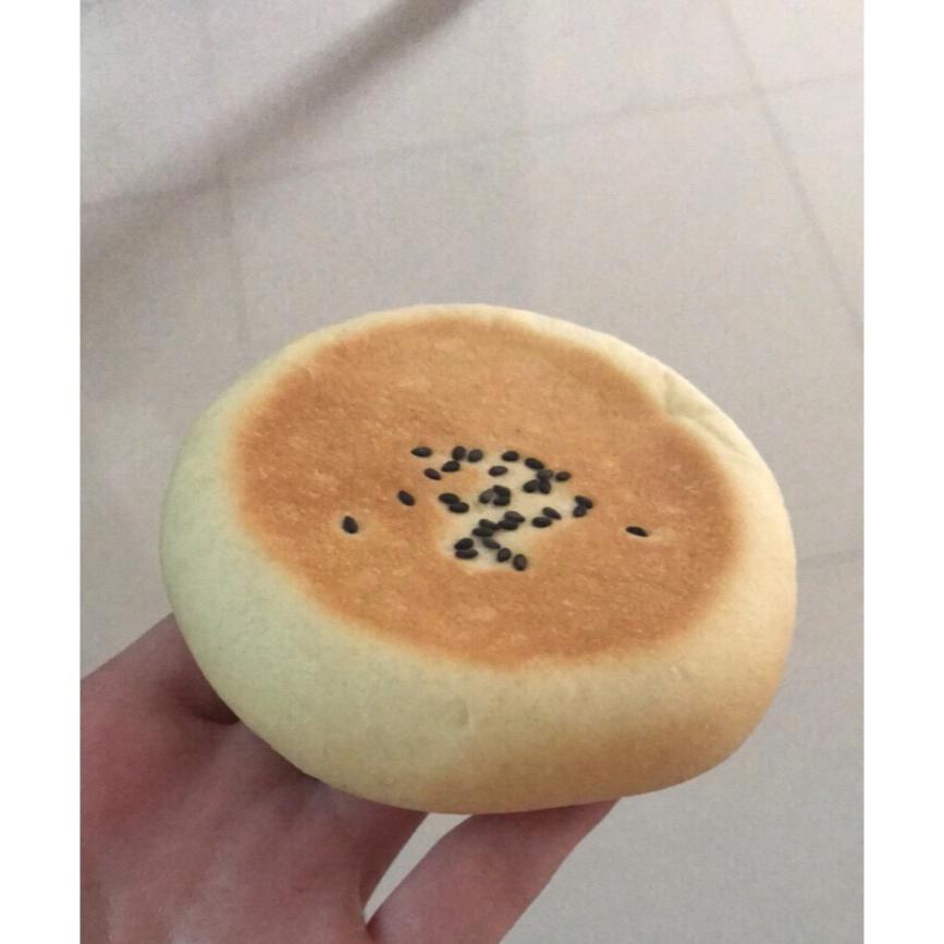 日式传统红豆面包（中国红豆大饼子）