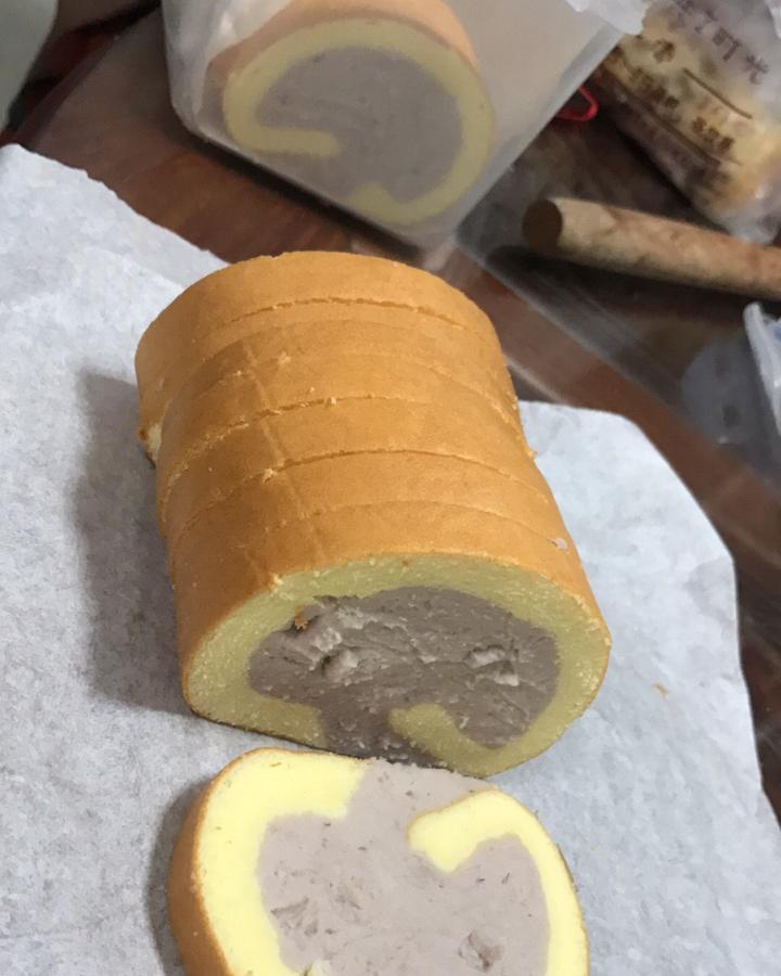 台湾芋泥蛋糕卷