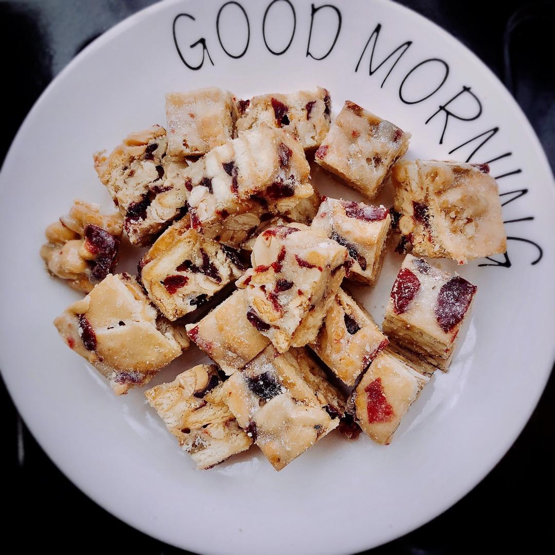 雪花酥  不甜版