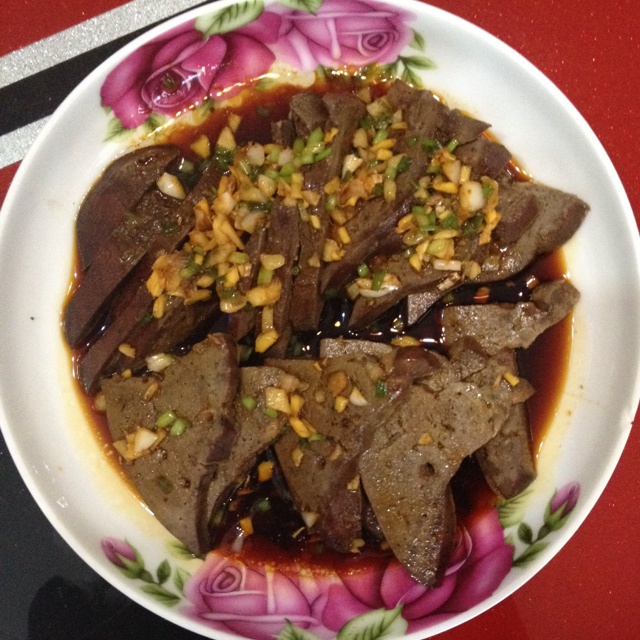 卤猪肝