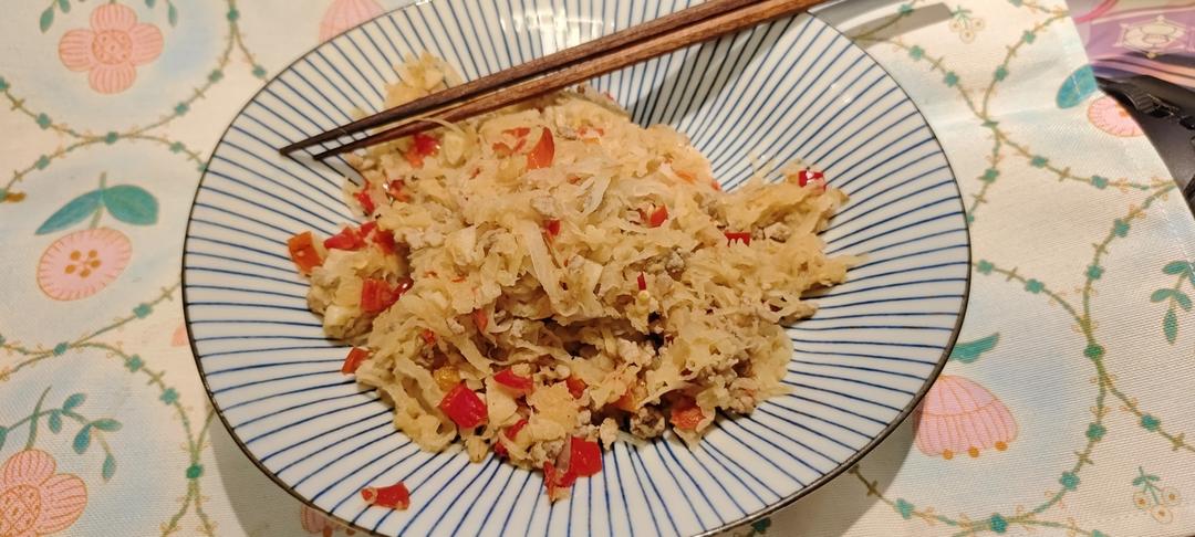 超级下饭菜～酸辣萝卜丝