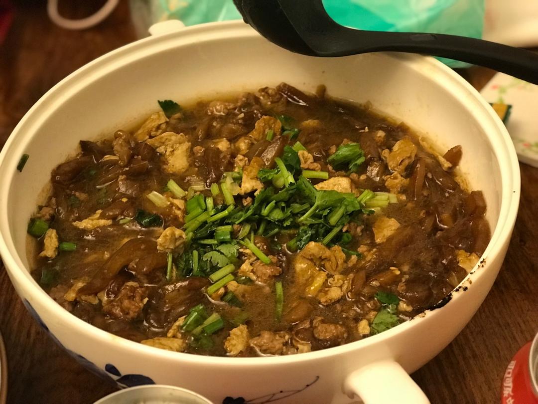 茄子面（坊间盛传的细毛版）