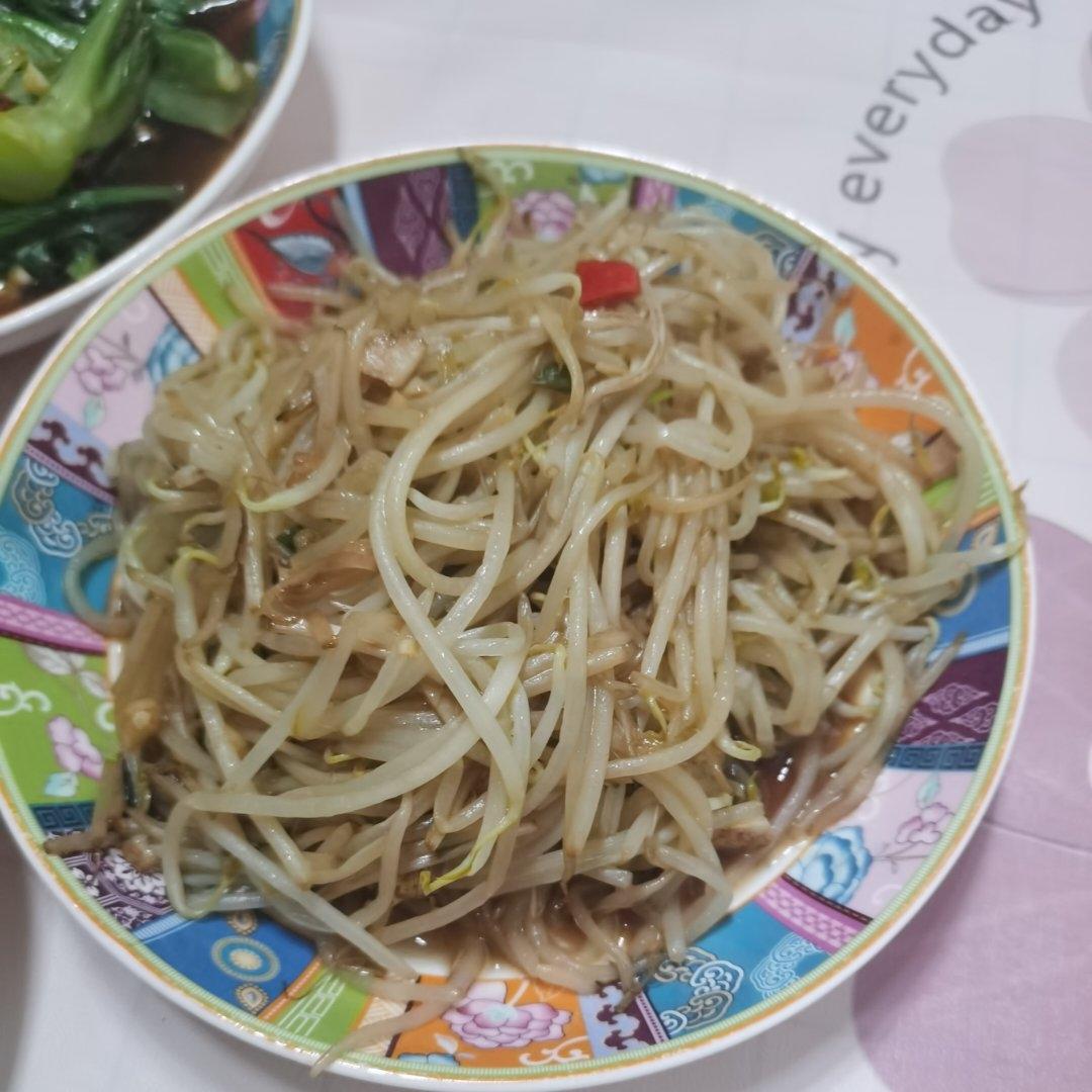 酸辣脆爽的炒豆芽