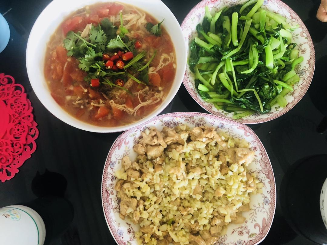 蒜蓉蒸鸡胸（鸡腿）