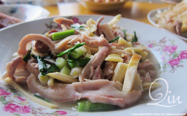 菜椒炒肚片