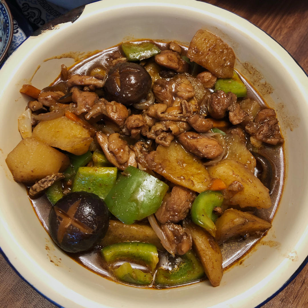 外卖第一名，简单在家做|黄焖鸡米饭