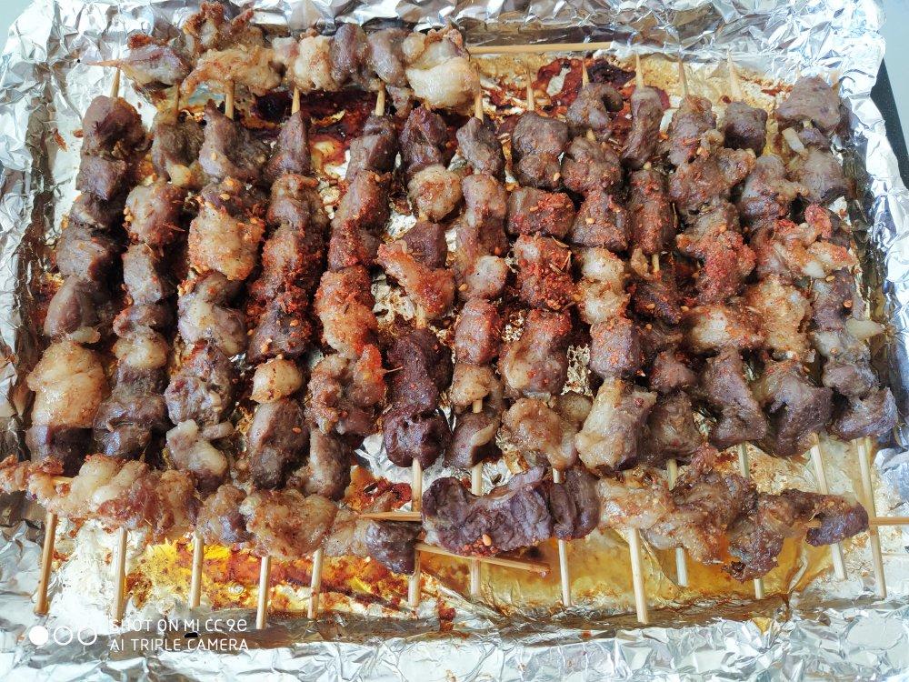烤箱版羊肉串