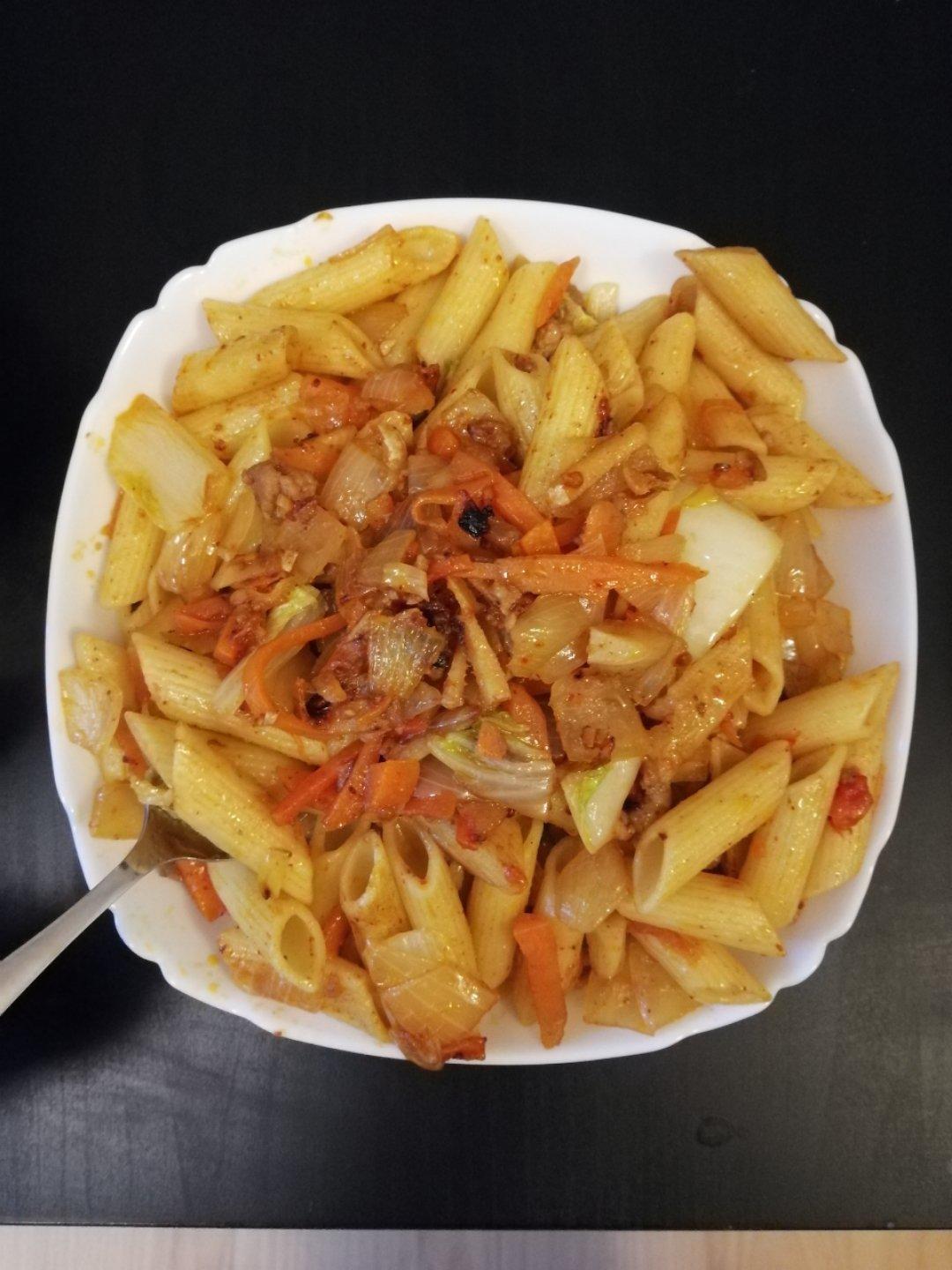 快手韩式空心粉