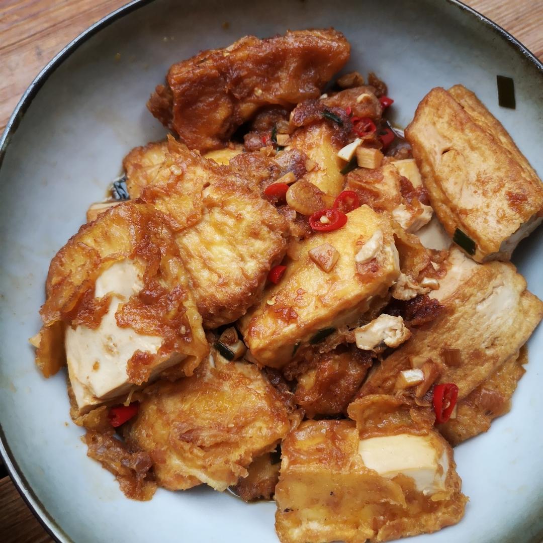 香煎豆腐