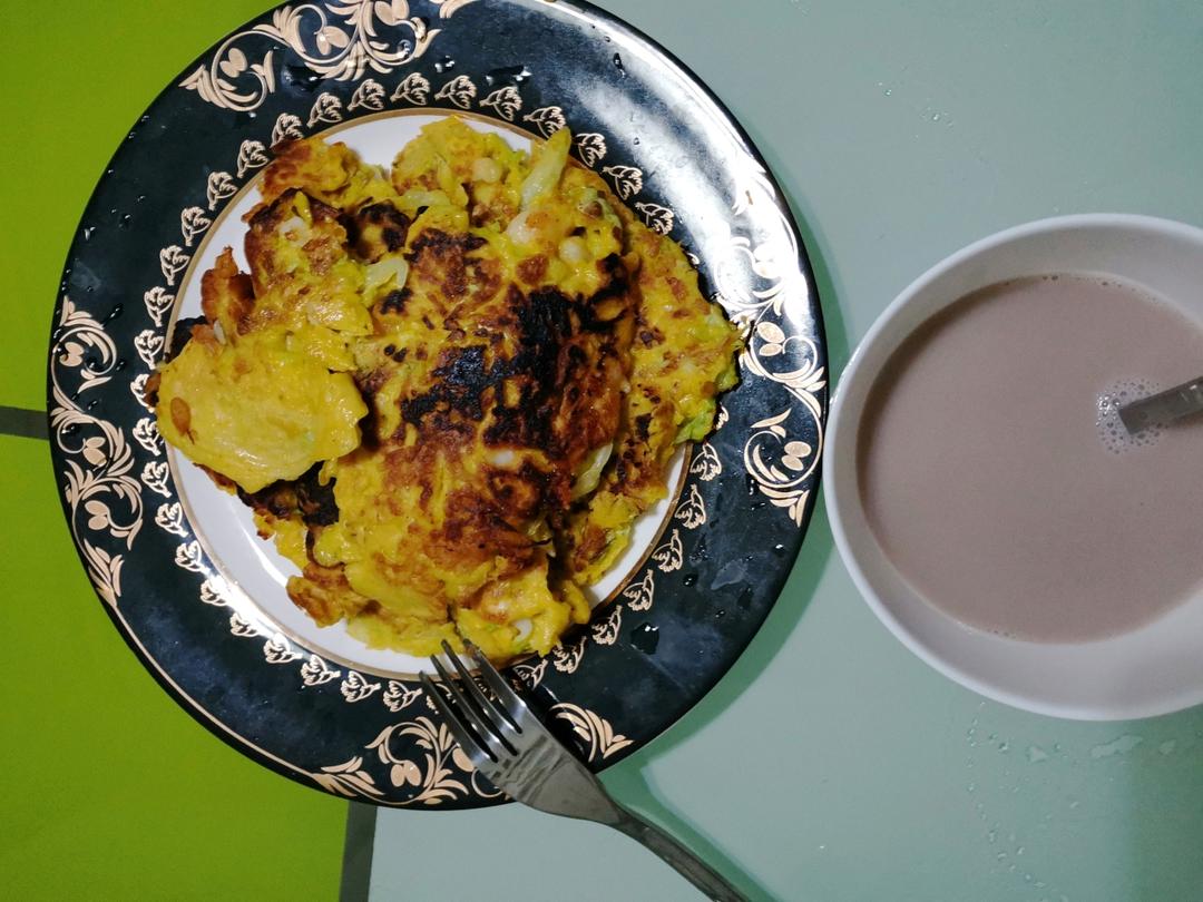 大白菜煎饼
