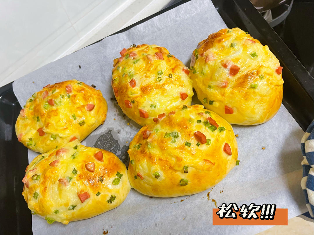 日式葱香芝士餐包