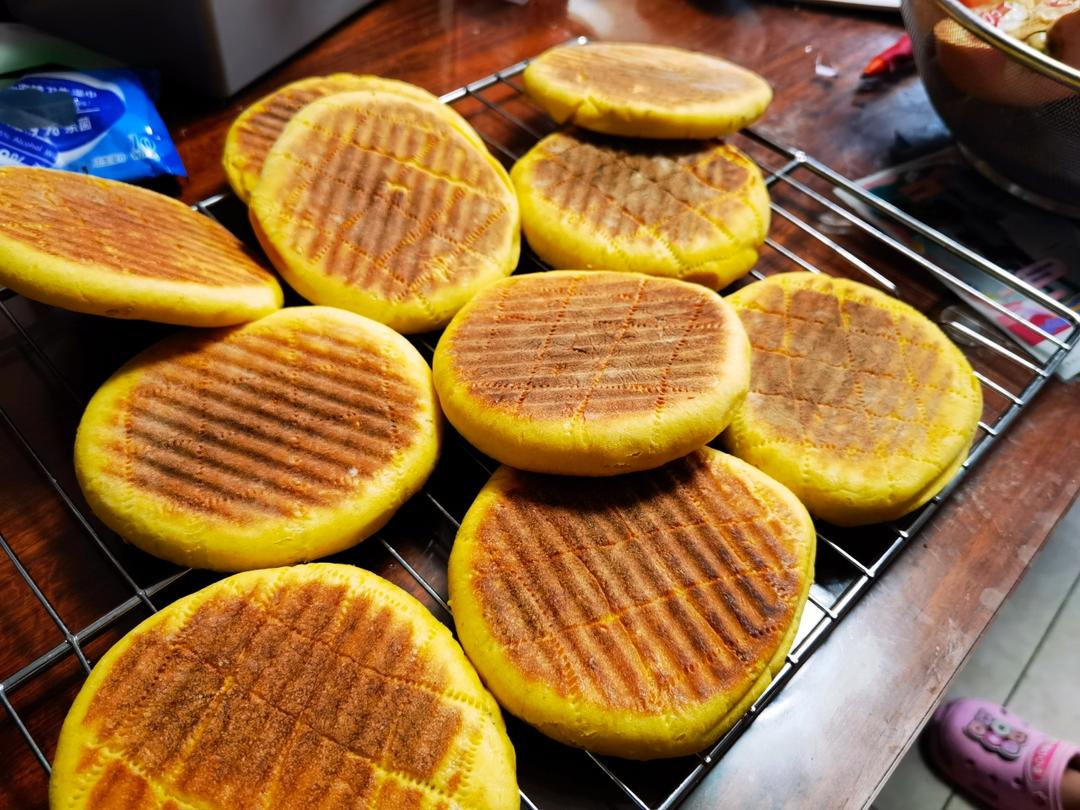 低油低糖南瓜饼