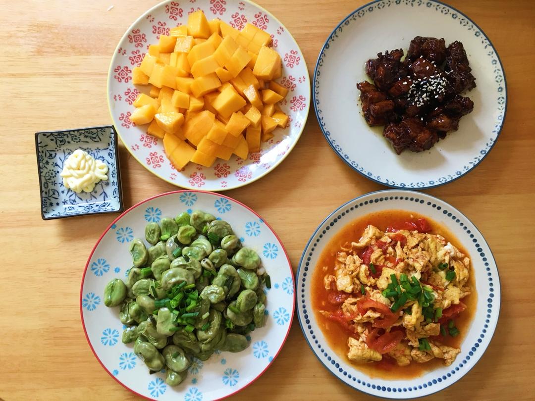 无比鲜美的葱油蚕豆