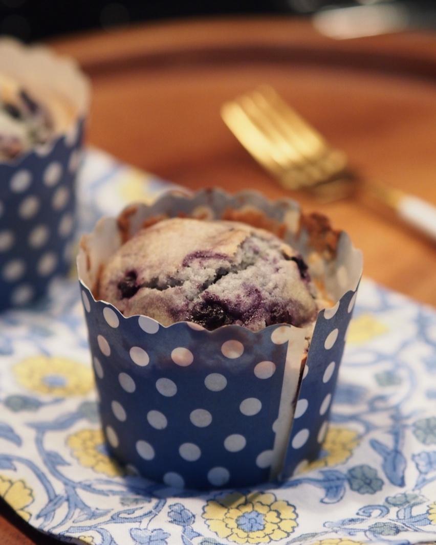蓝莓玛芬