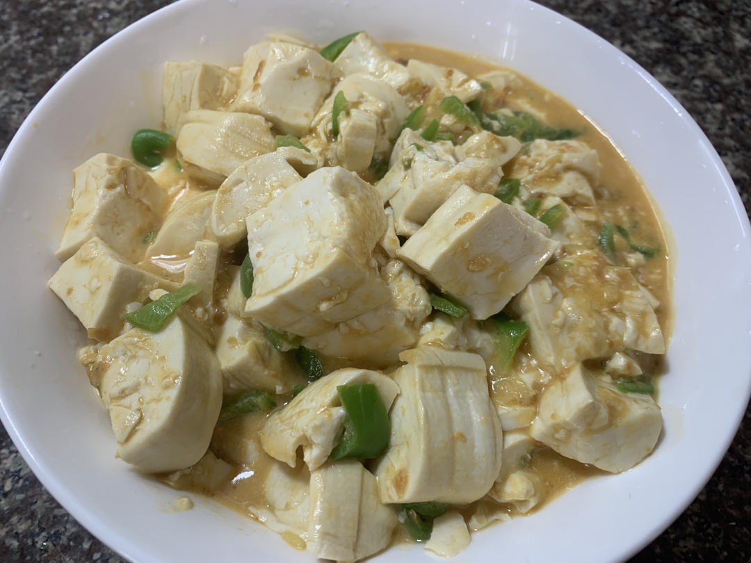 蟹黄豆腐（咸蛋黄版）