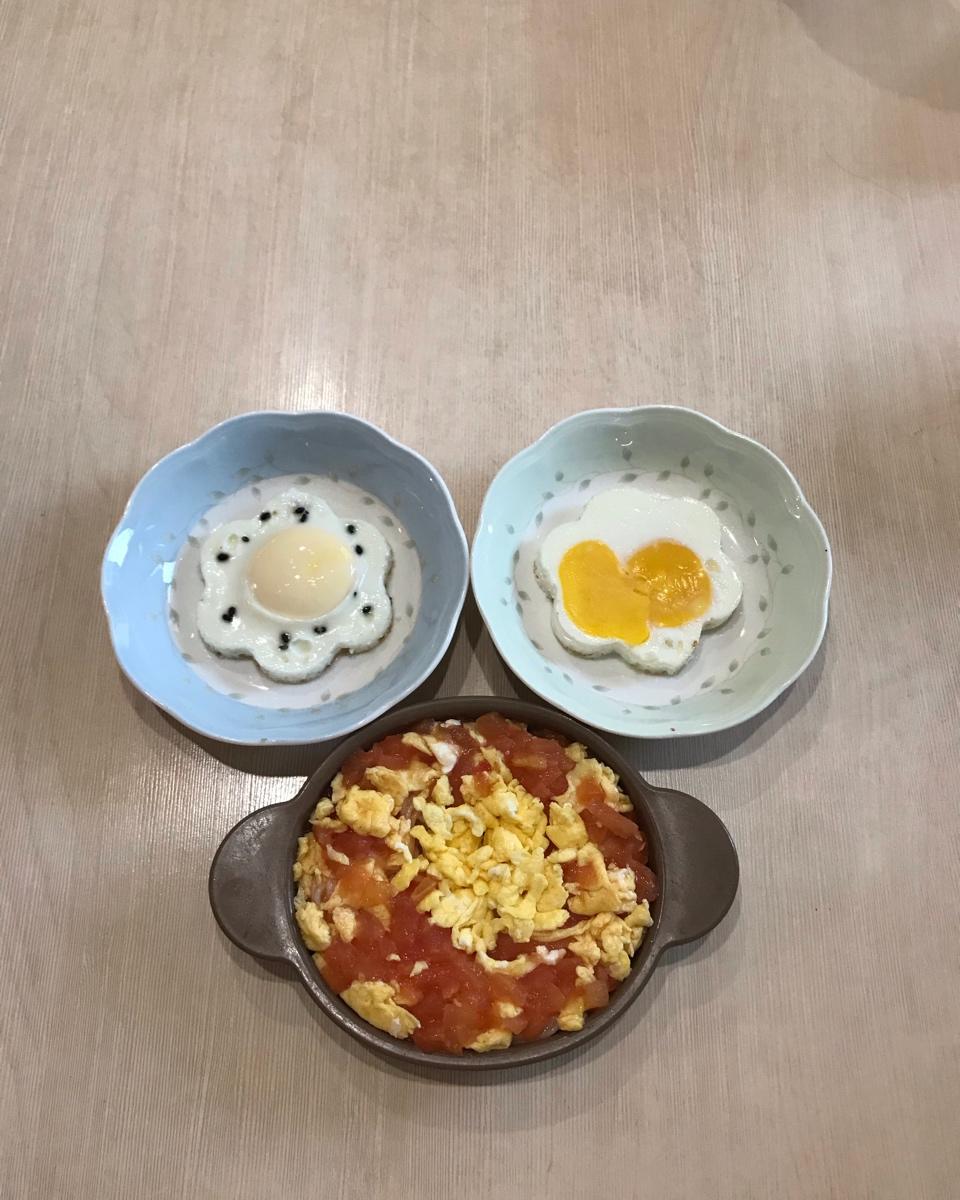 牛奶炒蛋