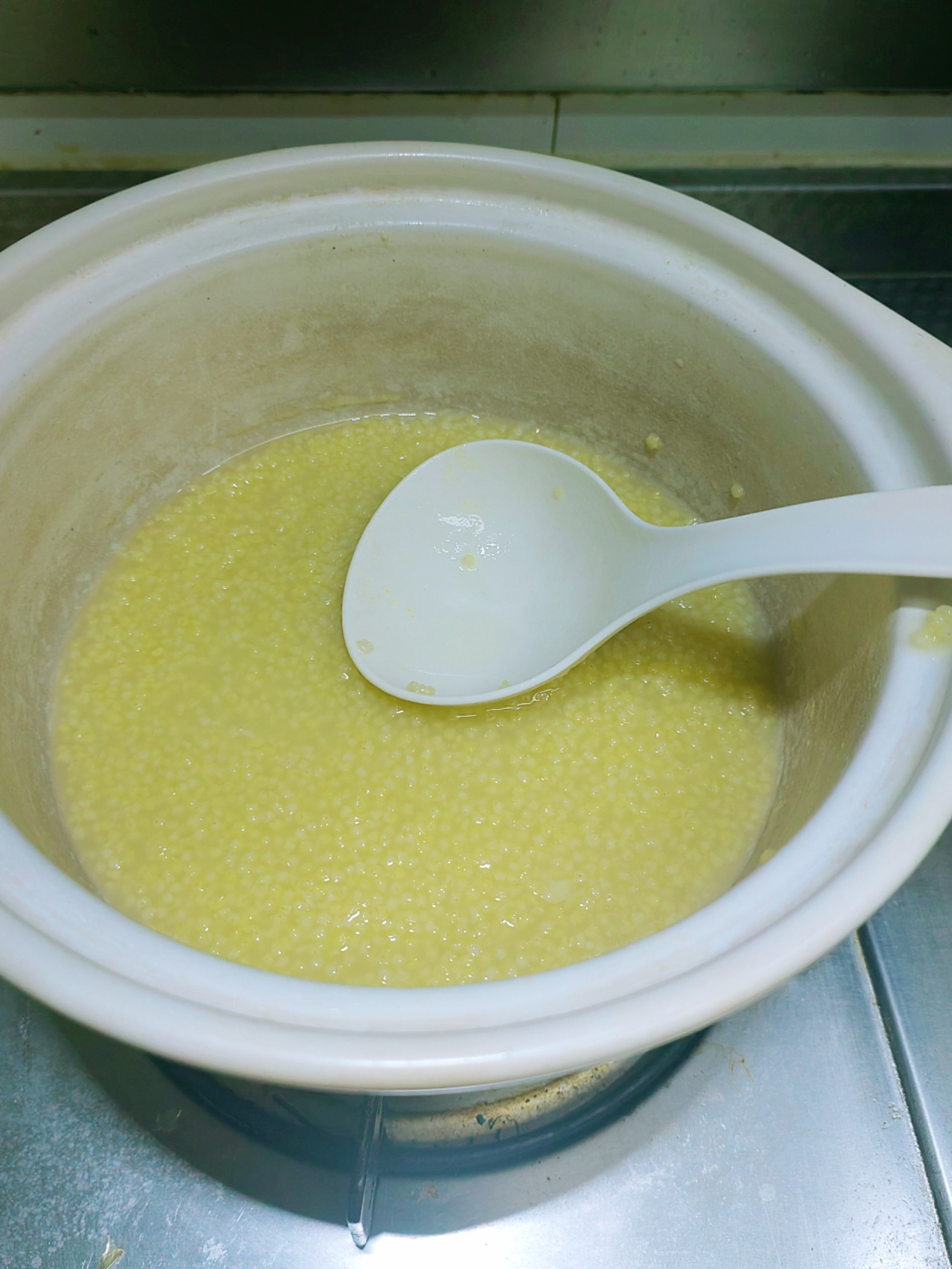 陕北小米粥-出米油