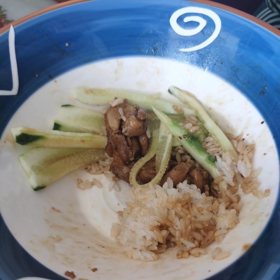 照烧鸡腿饭