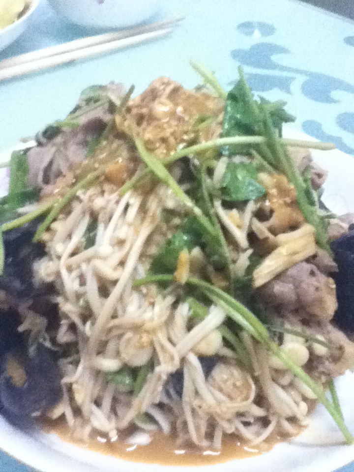 麻酱金针肥牛